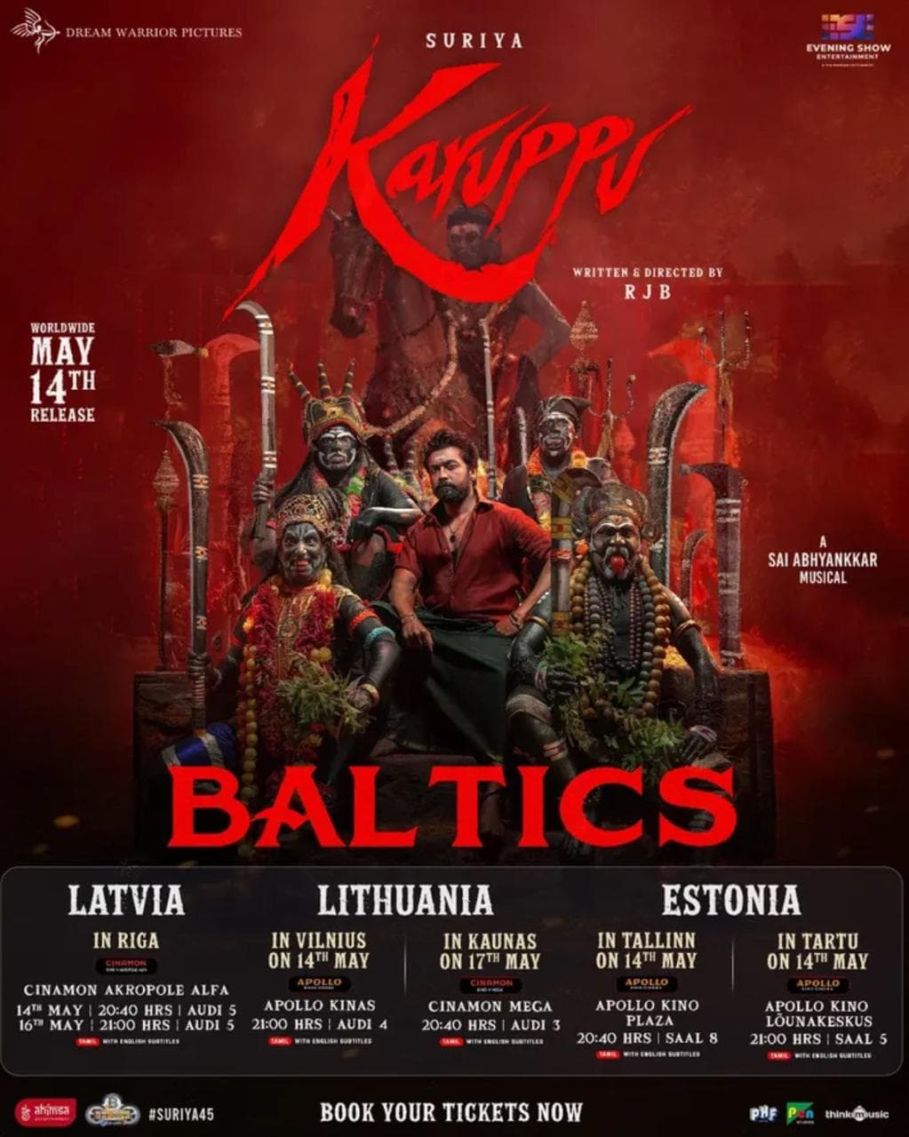Karuppu movie poster