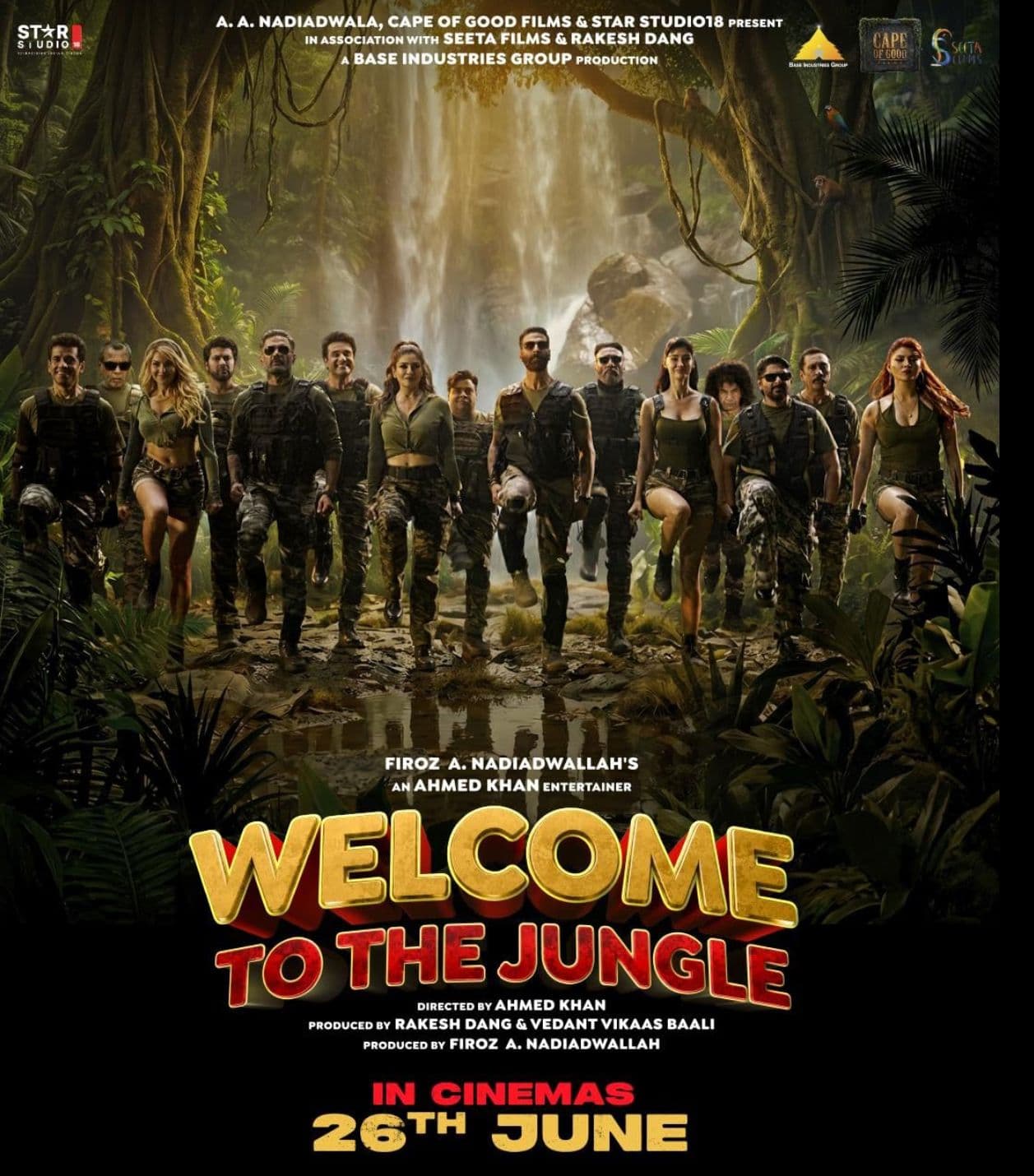 Welcome to the Jungle Poster 3 poster